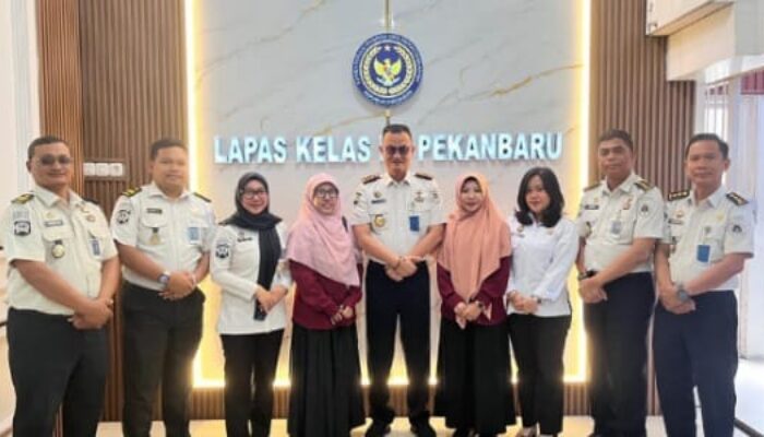 Wujudkan Lapas Ramah Lingkungan, Lapas Pekanbaru Gandeng DLHK Olah Sampah Jadi Pupuk Organik