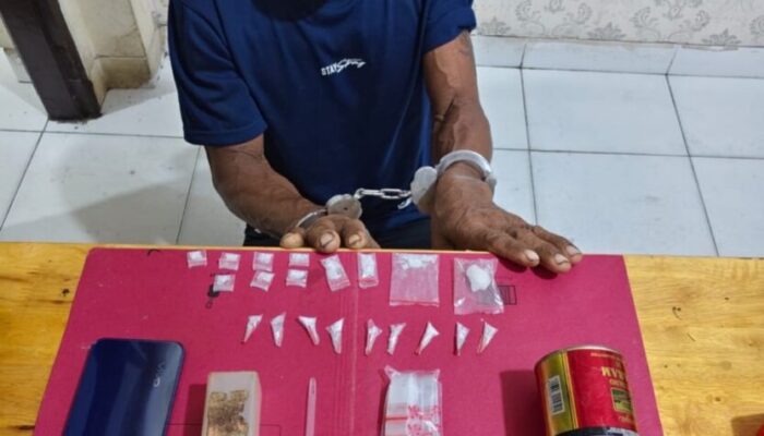Polres Siak Bongkar Bandar Sabu di Kandis, 20 Paket Siap Edar Disita