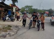 Polres Siak Tertibkan Knalpot Brong di Minas