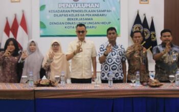 Lapas Pekanbaru Dorong Kemandirian Warga Binaan Lewat Penyuluhan Pengelolaan Sampah