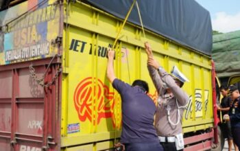 Tekan Pelanggaran ODOL, Ditlantas Polda Riau Gelar Operasi Keselamatan Lancang Kuning 2026