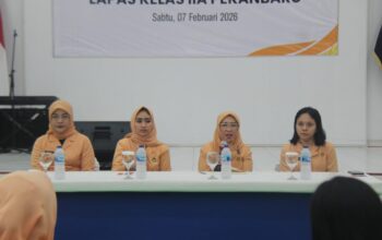 Perkuat Kebersamaan, DWP Lapas Pekanbaru Gelar Pertemuan Rutin