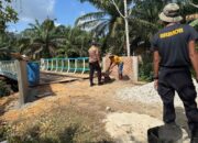 Akses Sekolah Lebih Aman, Renovasi Dua Jembatan Merah Putih Presisi di Siak Capai 95 Persen