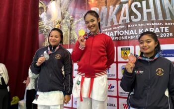 Bripda Jessica Tety Debora Ukir Prestasi Gemilang, Harumkan Nama Polda Riau di Piala Menpora Karate TNI/Polri