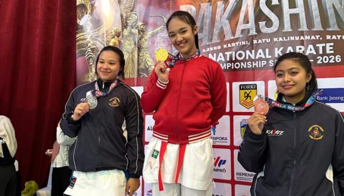 Bripda Jessica Tety Debora Ukir Prestasi Gemilang, Harumkan Nama Polda Riau di Piala Menpora Karate TNI/Polri