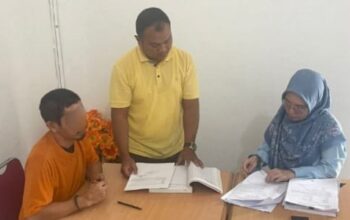 Polsek Tualang Limpahkan Kasus Persetubuhan Anak ke Kejari Siak, Tersangka Resmi Ditatahan