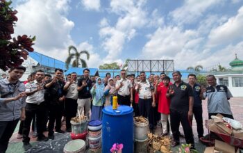 Lapas Pekanbaru Sulap Sampah Jadi Berkah, Warga Binaan Dilatih Produksi Pupuk Organik