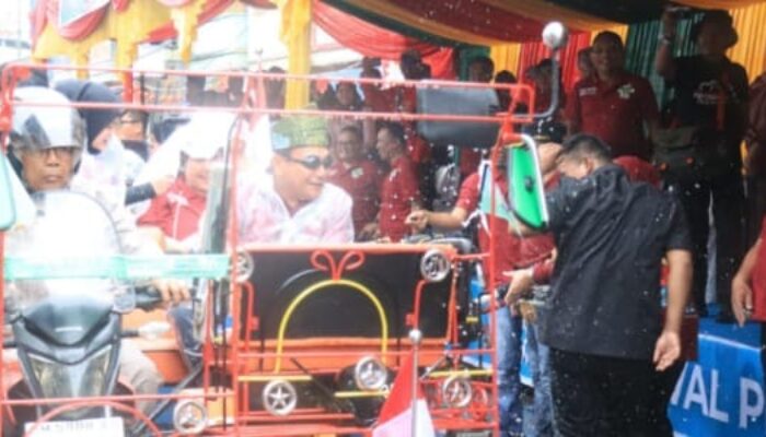 Meriah dan Penuh Makna, Tradisi Perang Air Cian Cui Jadi Simbol Harmoni Budaya