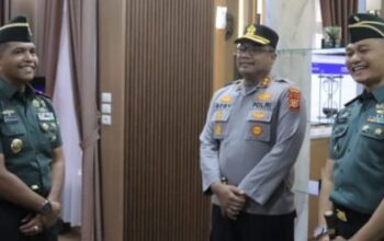 Danrem 031/WB Sambangi Polres Kampar, Perkuat Soliditas TNI-Polri Jaga Kamtibmas