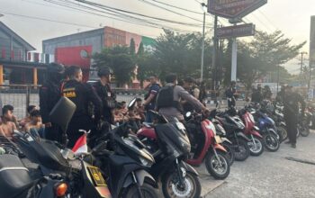 Patroli Asmara Subuh, Petugas Amankan 43 Motor Brong dan 62 Remaja
