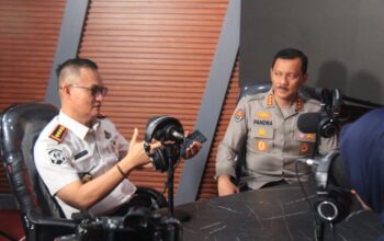 Perkuat Sinergitas, Kalapas Pekanbaru Sambangi Kabid Humas Polda Riau