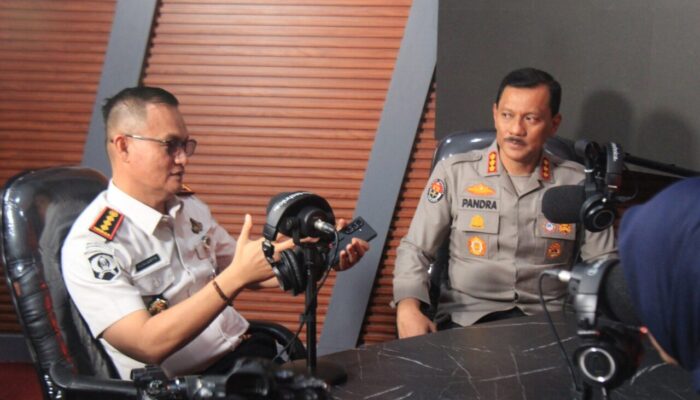 Perkuat Sinergitas, Kalapas Pekanbaru Sambangi Kabid Humas Polda Riau