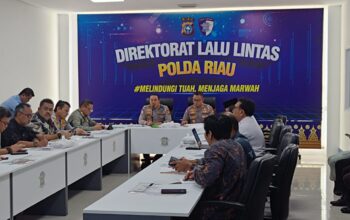 Ditlantas Polda Riau Kebut Perbaikan Jalur Mudik, Ditargetkan Selesai H-7 Jelang Lebaran