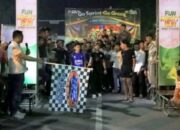 64 Pemuda Adu Sprint di Bangkinang, Polres Kampar Dorong Energi Positif Generasi Muda