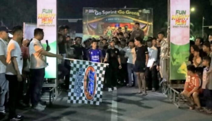 64 Pemuda Adu Sprint di Bangkinang, Polres Kampar Dorong Energi Positif Generasi Muda