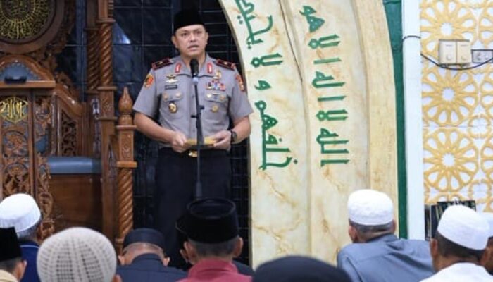 Wakapolda Riau Pimpin Safari Ramadhan,Tegaskan Komitmen Jaga Kamtibmas