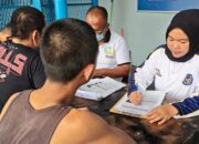 Deteksi Dini Penyakit Menular, Lapas Pekanbaru Skrining Kesehatan 45 Warga Binaan Baru