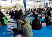 Buka Puasa di Balik Jeruji, Warga Binaan Lapas Pekanbaru Lepas Rindu dengan Keluarga