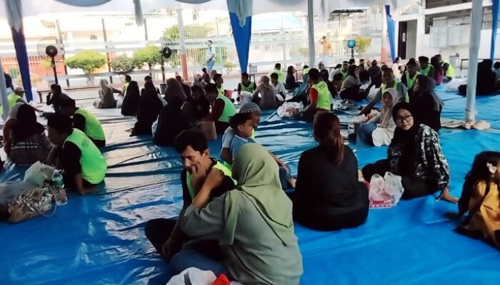 Buka Puasa di Balik Jeruji, Warga Binaan Lapas Pekanbaru Lepas Rindu dengan Keluarga